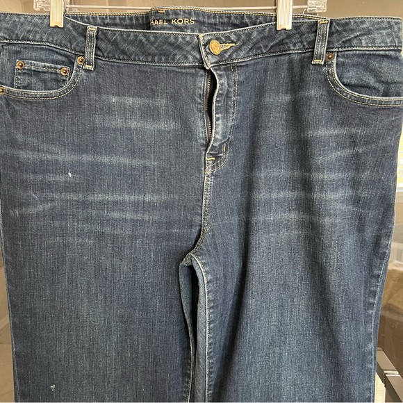 Like New Michael Kors Women’s Blue Jeans 18W - Picture 3 of 8
